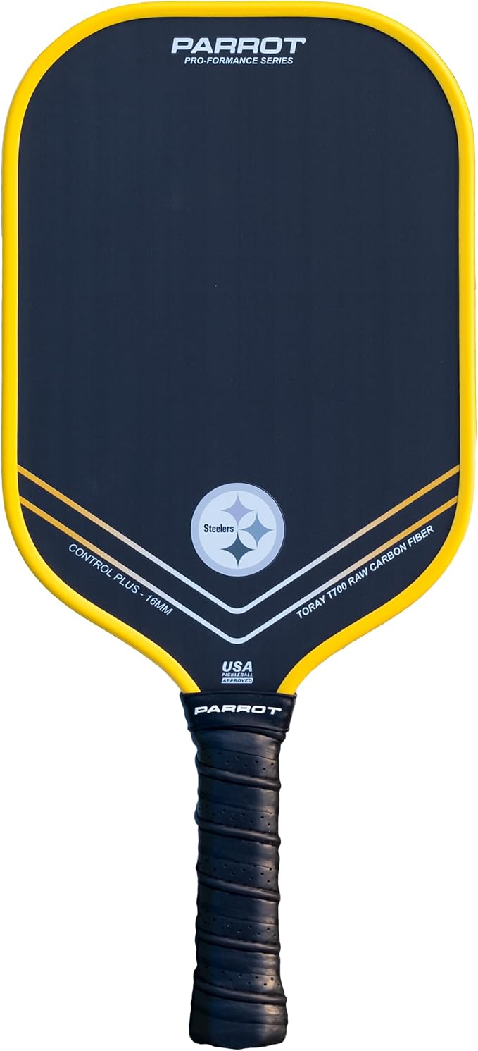 Parrot Paddles NFL Pittsburgh Steelers Pro-Formance Pickleball Paddle