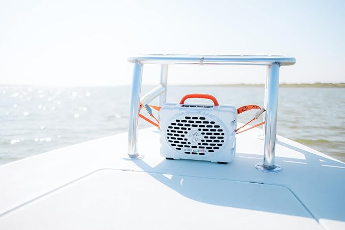 Turtlebox: Tie-Down Strap Kit - Includes 2 Straps - Strap Your Turtlebox Speaker on Your Ranger, Snowmobile, Kayak, Cooler, or Boat to Give You Peace of Mind - Set of 2, Each 41" Long (White)