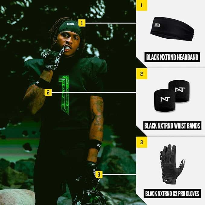 Nxtrnd G2 Pro Football Gloves, Men's Ultra Sticky Elite Receiver Gloves