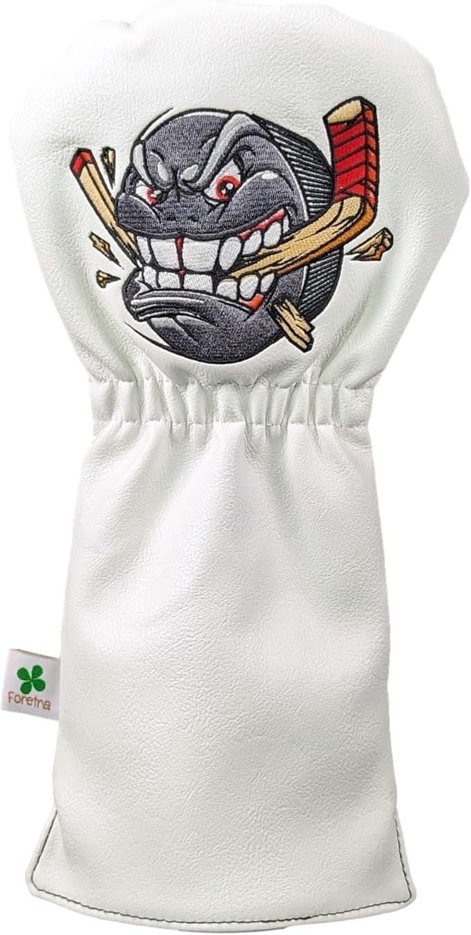 Foretra Driver Headcover | Premium Leather Golf Club Covers | Novelty Design Golf Head Covers Essential Golf Accessories for Men and Women | Universal Fit for Golfer Clubs