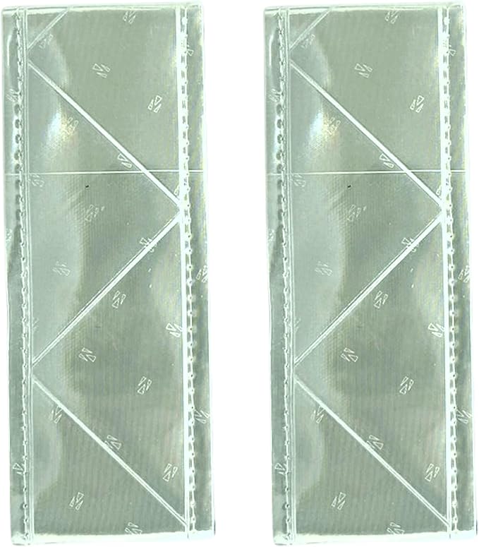 Vincita Reflective Bands - Highly Visible Safety Reflective Bands for Cycling, Walking, Running, and Hiking - Suitable with Molle Webbing On Backpack (Pair of 2)