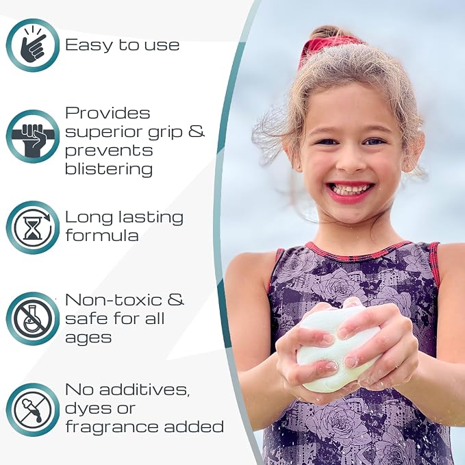 Z Athletic Block Chalk for Gymnastics, Weightlifting, Rock Climbing, Crossfit (Multiple Sizes Available)