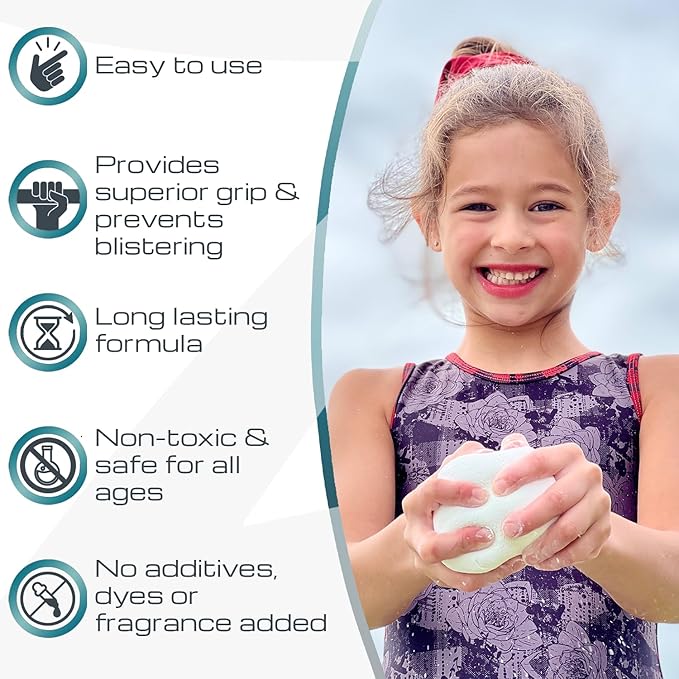 Z Athletic Block Chalk for Gymnastics, Weightlifting, Rock Climbing, Crossfit (Multiple Sizes Available)