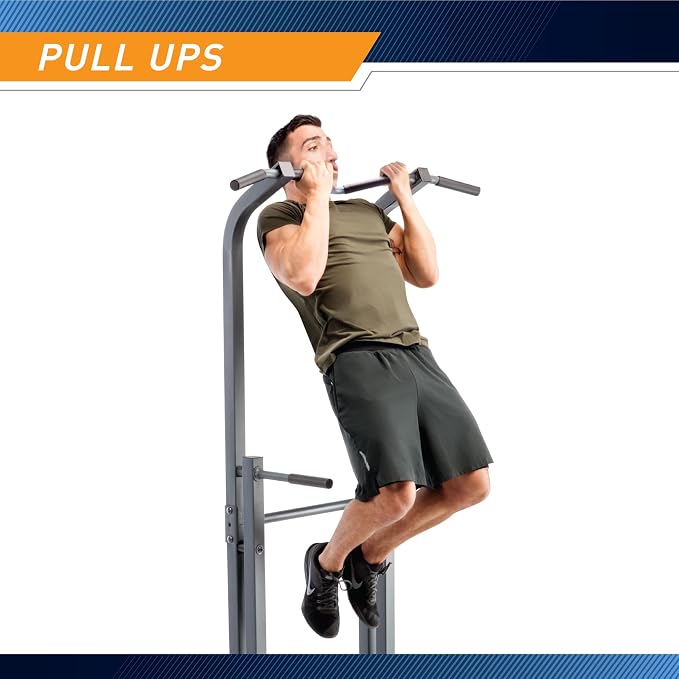 Marcy Multi-Functional Power Tower Home Gym for Strength Trainings