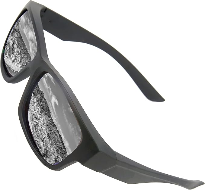 BLUE CUT Fit Over Polarized Sunglasses Driving Clip-on Over Glasses, Solar Shield Sunglasses Over Prescription Glasses