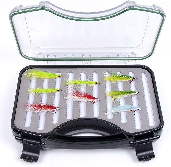 Maxcatch Boat Box for Streamers Waterproof Fly Box for Saltwater Flies Fly Fishing SDS-A
