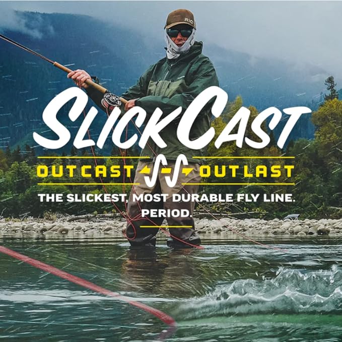 RIO Products Avid Series Trout Fly Line, Slickcast Freshwater Fly Fishing Line for Trout, Floating