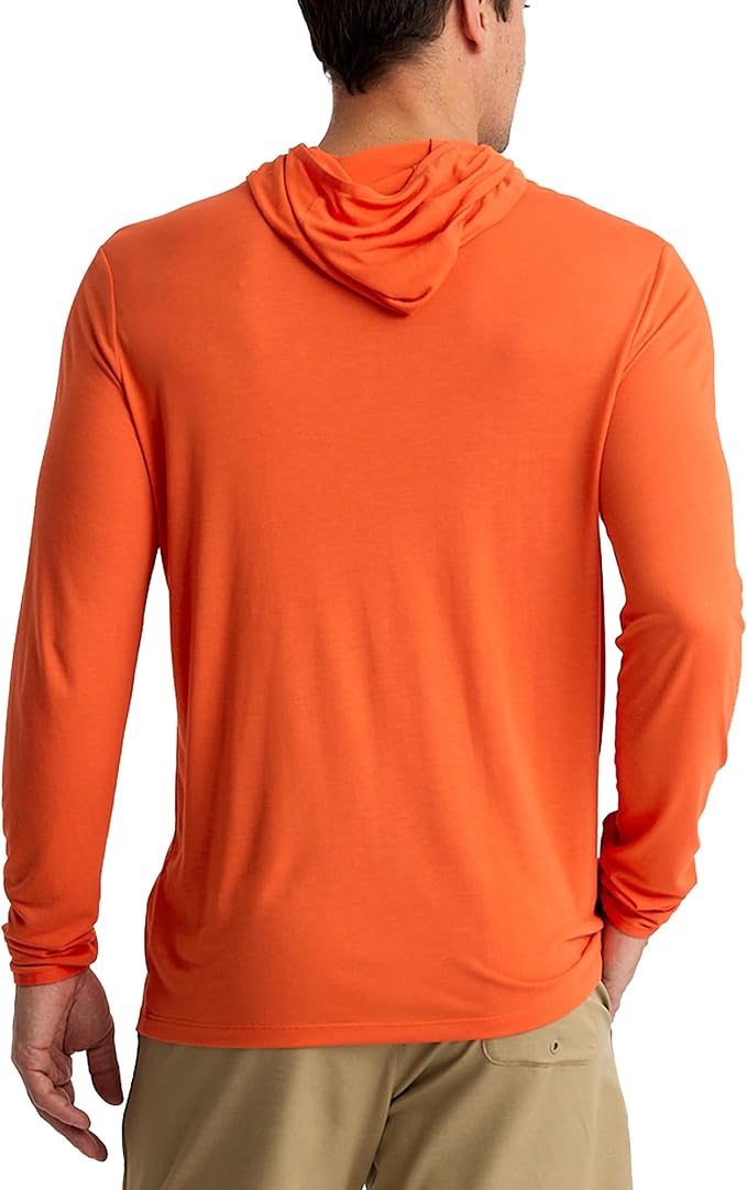 Free Fly Men's Lightweight Hoodie - UPF 20+ Sun Protection Hoodie for Men - Breathable Long Sleeve Sun Shirt for Fishing