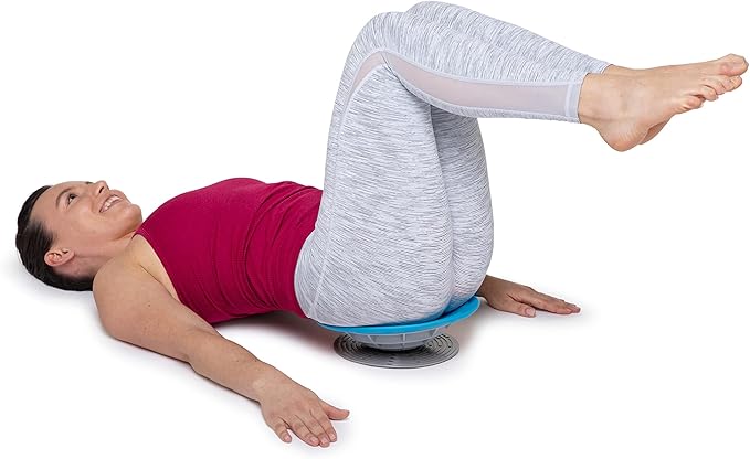 OPTP Pelvic Rocker Core Trainer – Balance Disc for Core Stability and Pelvic Floor Training – Hip Mobility Trainer and Pilates Exercise Equipment for SI Joint Support