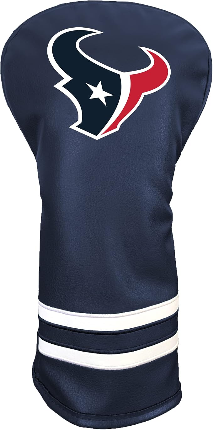 Team Golf NFL Vintage Driver Golf Club Headcover (Printed), Form Fitting Design, Retro Design with Fleece Lining for Extra Club Protection