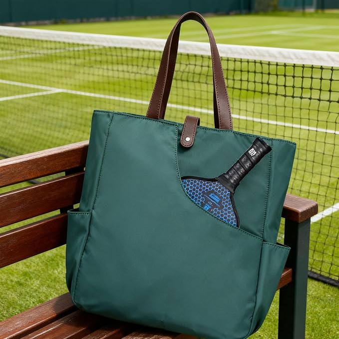 harayaa Pickleball Racket Bag Pickleball Tote Bag Pickleball Shoulder Bag Pickleball Handbag Versatile Polyester Construction Handle Roomy