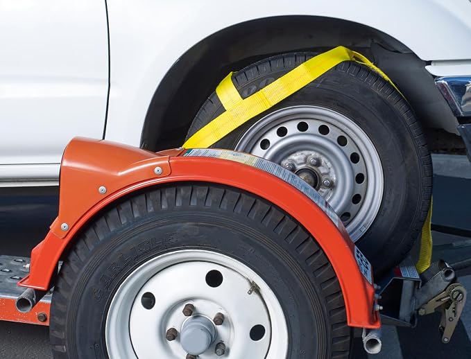 Keeper – 2” x 6.5’ Over-The-Wheel Tie-Down - 2,000 lbs. Working Load Limit and 6,000 lbs. Break Strength (Pack of 4)