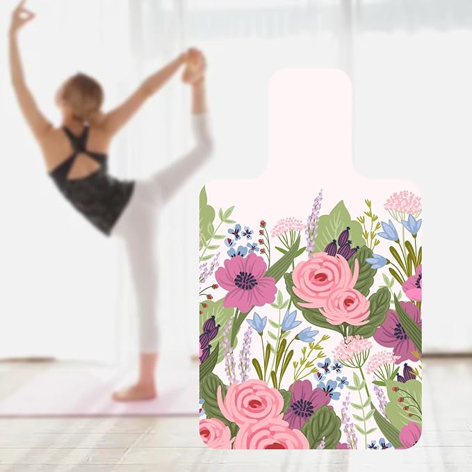 Pilates Reformer Pad Pilates Mat for Reformer Portable Mat Pilates Reformer Mat Towel for Balance Training, Beginners, Fitness