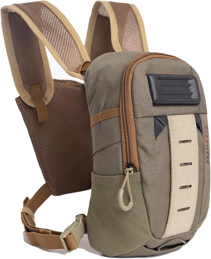 Small Fly Fishing Chest Pack Ultralight Wading Chest Bag Mini Vest Pack Micro Fishing pouch