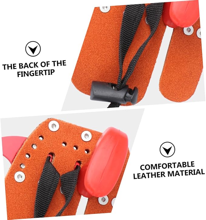 VICASKY Arrow Finger Guard Finger Protector Sleeve for Archery Sports Durable Construction Lightweight