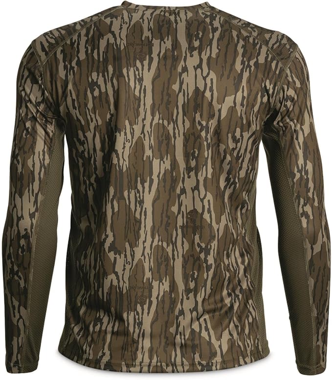 BLOCKER OUTDOORS Finisher Turkey Hunting Long Sleeve Performance Tee – Lightweight, Moisture-Wicking Camo Shirt