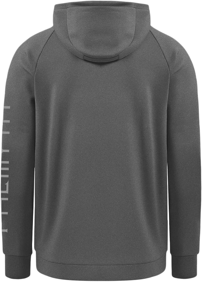 Palmyth Men's Fishing Hoodie Fleece Lined with Neck Gaiter for Cold Weather | Fleece Lining, Wind- and Water-Resistant Shell, Breathable Neck Gaiter, Underarm Vents, Thumb Holes, Adjustable Hood and Hem