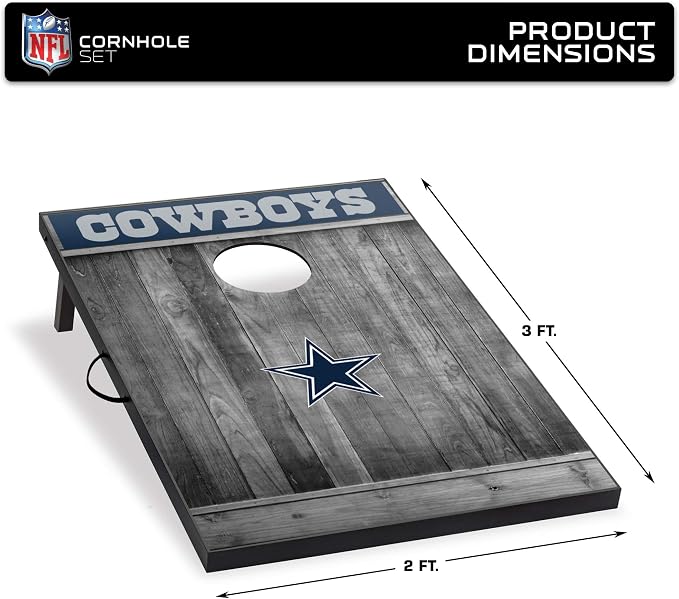 Wild Sports 2'x3' MDF Wood NFL Cornhole Set