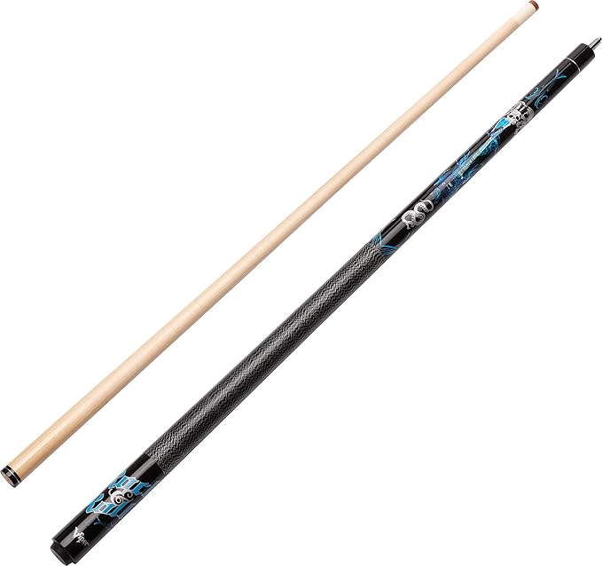 Viper by GLD Products Underground Rock & Roll Cue and Casemaster Q-Vault Supreme Black Cue Case, Muti