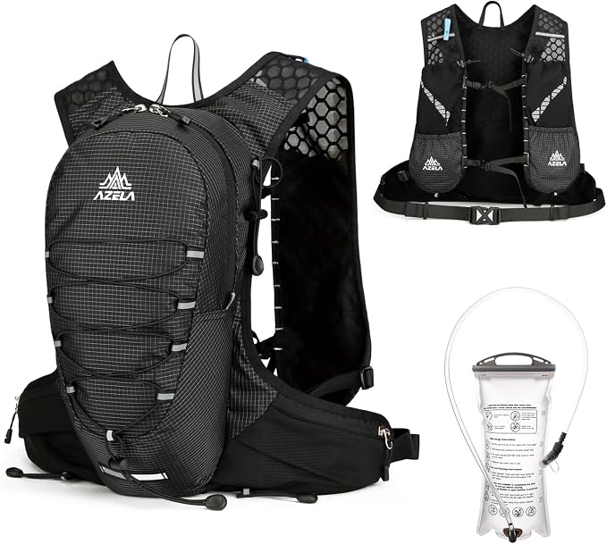 TRIWONDER Hydration Vest Running Backpack for Men & Women, Water Pack for Hiking, Camping, Climbing & Cycling, Lightweight Daypack