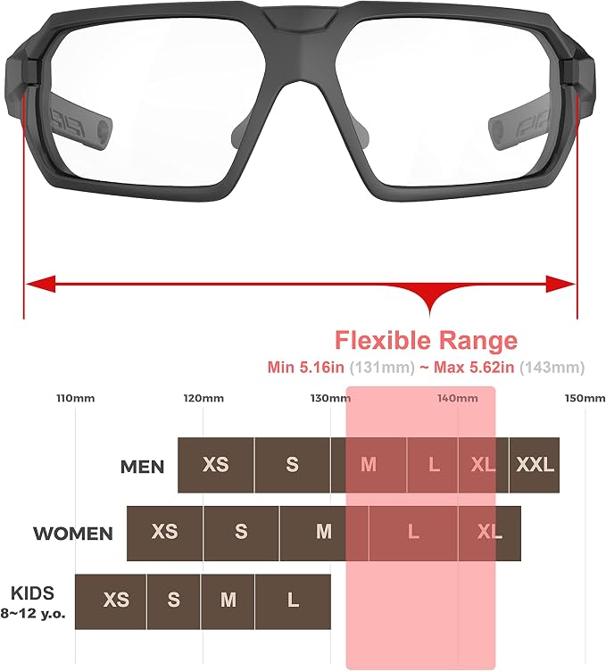HTS HUNTERSKY Ballistic Tactical ANSI Z87.1+ Impact Protection Anti Fog Shooting Glasses Military Grade Airsoft Range