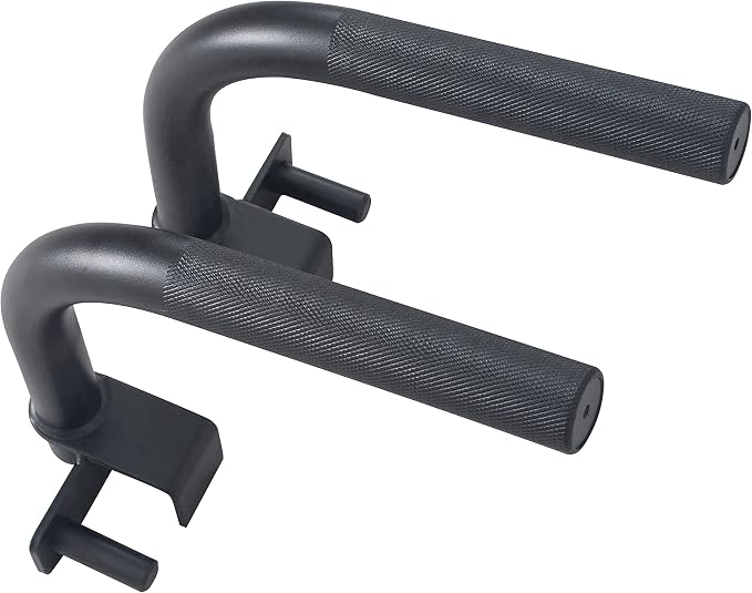 Sunny Health & Fitness Power Cage Squat Rack Upgrade Attachments, Dip Bar, Plate Bar Holder, Belt Squat, J Hook, Lat, Adapter, U Ring, Pull Up Bar, Landmine, Captain's Chair, Tricep Rope For Home Gym