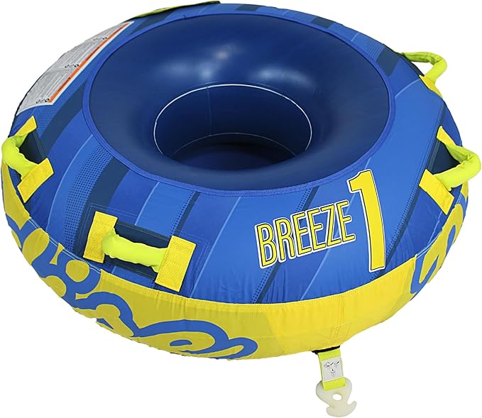 Paradise Water Sports - Breeze Water Towable Tube for Boating - 1 Rider