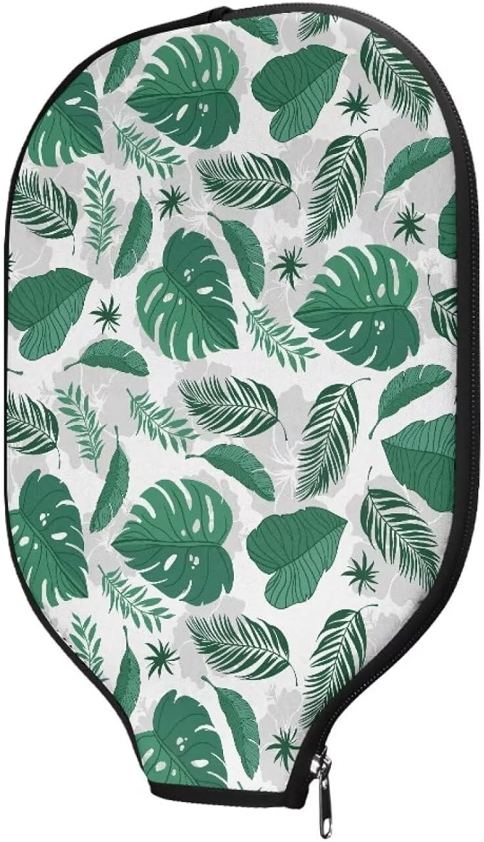 Blue Camo Corgi Pattern Print Pickleball Paddle Covers Only Paddles Holder Sleeve Fits Most Rackets