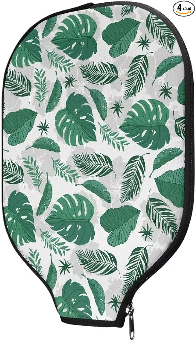 Blue Camo Corgi Pattern Print Pickleball Paddle Covers Only Paddles Holder Sleeve Fits Most Rackets