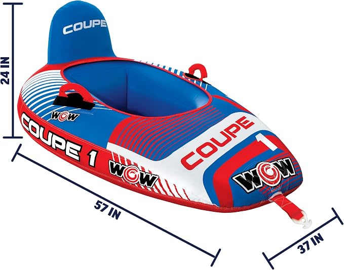 Wow Coupe Cockpit Inflatable Boat Towable Tube