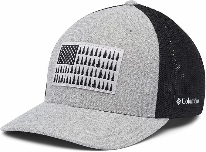 Columbia Unisex PFG Fish Flag Mesh Ball Cap