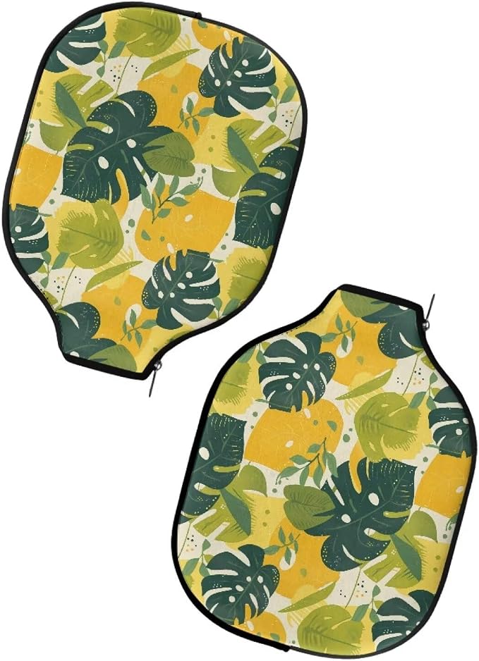 Blue Camo Corgi Pattern Print Pickleball Paddle Covers Only Paddles Holder Sleeve Fits Most Rackets