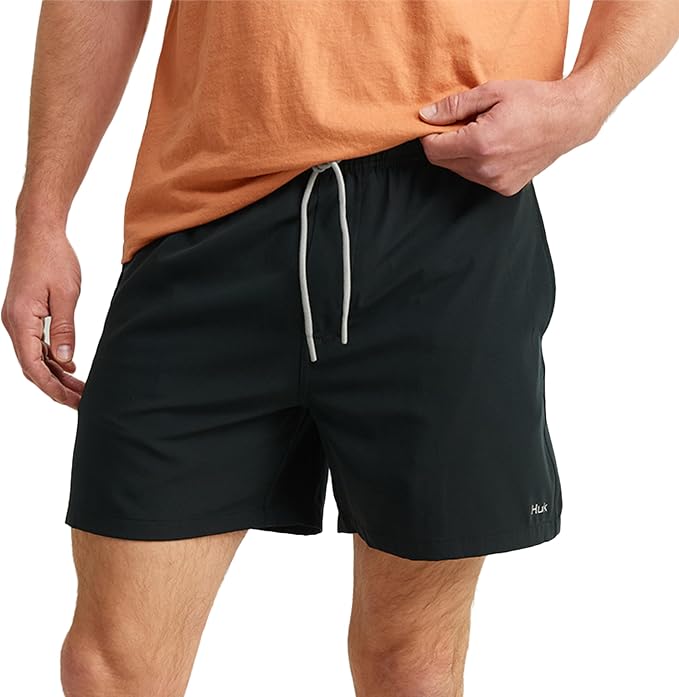HUK Men's Pursuit Volley Short, Quick-Dry Fishing Shorts for Men