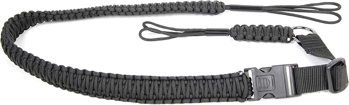 SUNYA Paracord Compound Bow Sling with V2 Upgraded Magnetic Connection System. Lightweight Hands Free Shoulder Carrying Sling for Bow Hunting, Field Archery and 3D