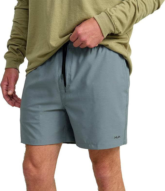 HUK Men's Pursuit Volley Short, Quick-Dry Fishing Shorts for Men
