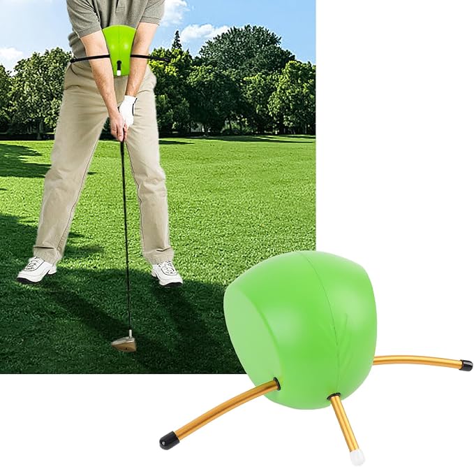 Swing Trainer Aid Practice Ball, Portable Swing Trainer Aid Ball for Golf Swing Posture Training and Coordination
