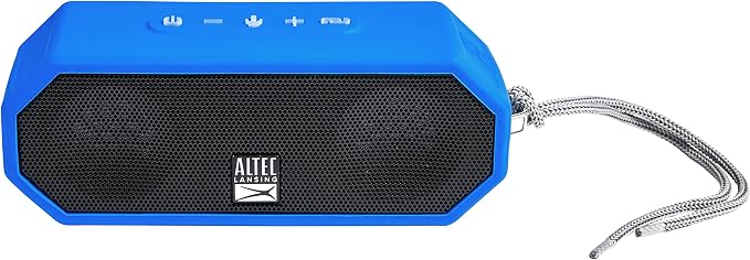 Altec Lansing - Portable Bluetooth Speaker, Waterproof IP67