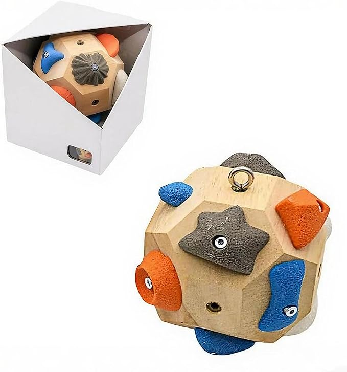 3D Rock Climbing Training Ball, Creating Strength and Precision, Finger Strength Rock Climbing Training Ball, simulating Rock Climbing, Rock Climbing, is a Gift for Climbers