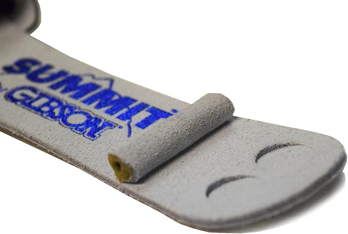 Gibson Athletic Summit Uneven Bar Gymnastic Grips for Girls, Durable Leather Grip with Double Buckle Straps for Secure Grip, Hand Grips for Early Competitor Gymnasts - Made In USA