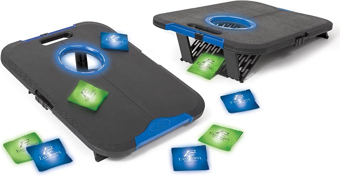 EastPoint Sports Go! Gater Cornhole – Light-Up and Travel Versions – Easy Storage & Light-Weight – Perfect for Outdoor and Indoor Play