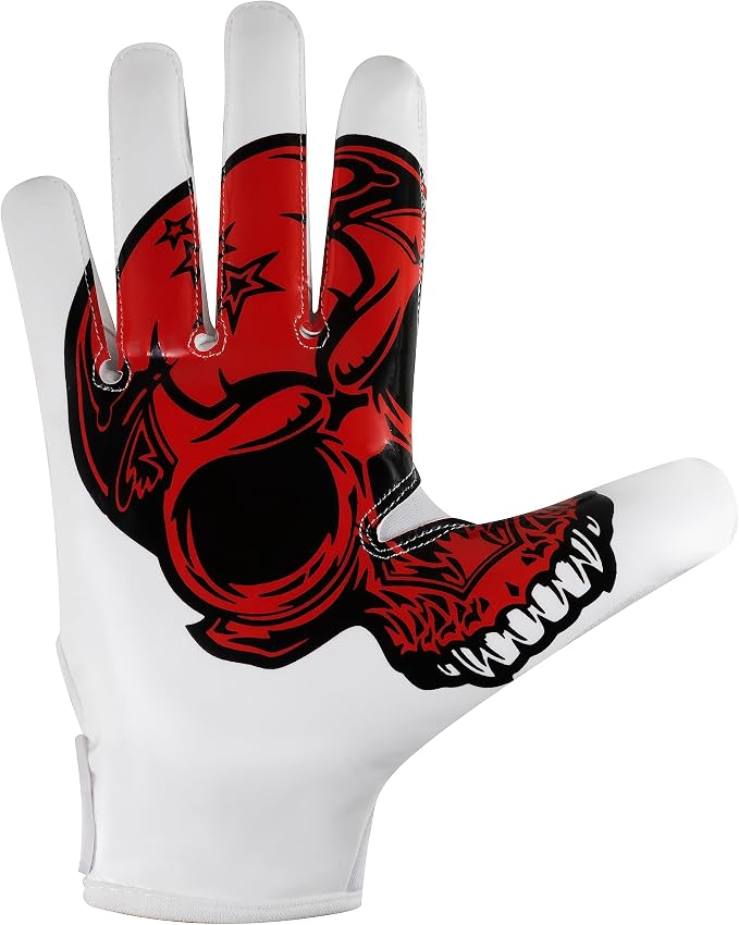 Glorious Traders Adult & Youth Football Gloves - Ultimate Performance Booster with Super Sticky Grip