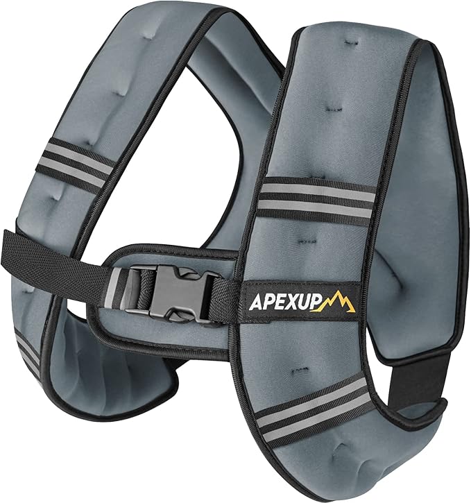 APEXUP Weighted Vest Men Women, Weight Vest for Women Workout Equipment for Strength Training Running