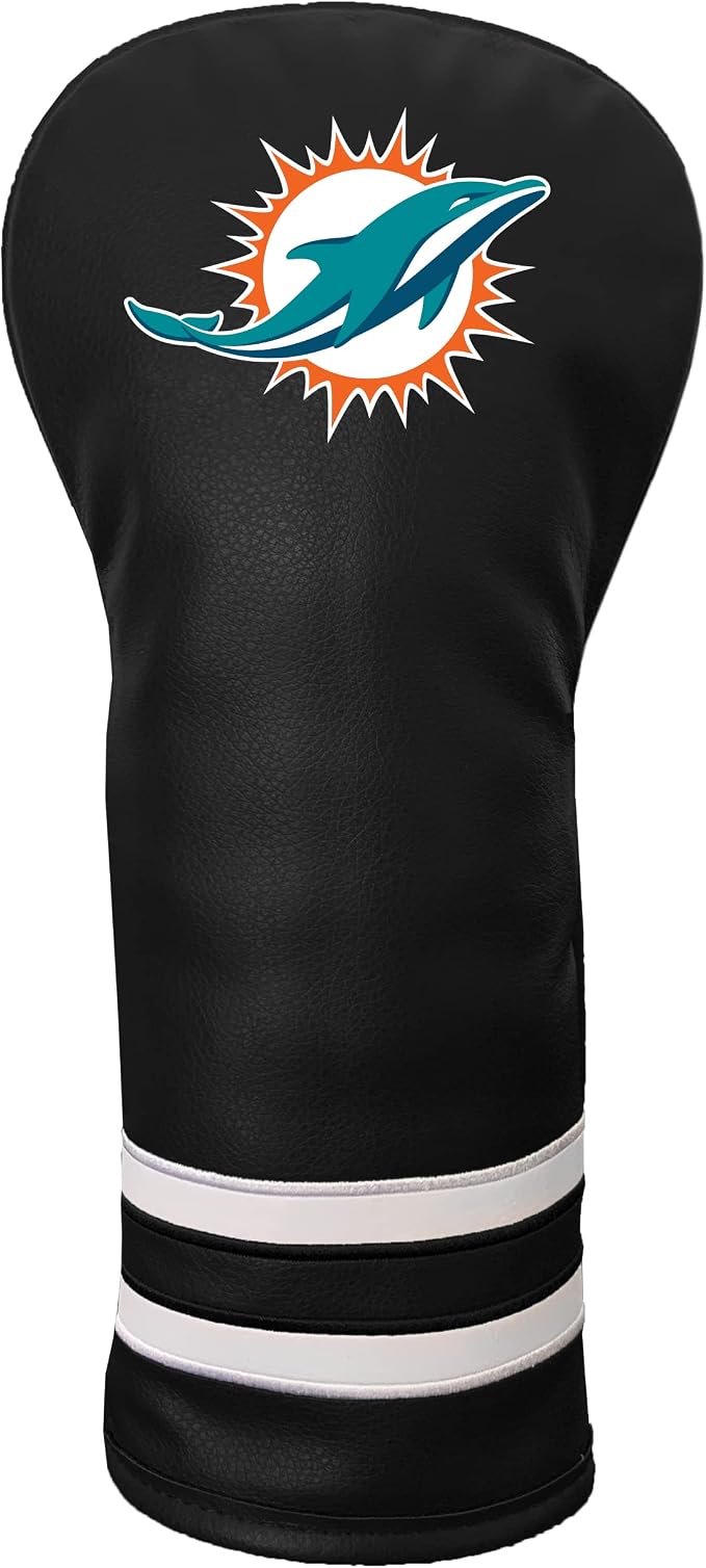 Team Golf NFL Vintage Fairway Headcover (Printed), Fits All Fairway, Hybrid and Utility Clubs