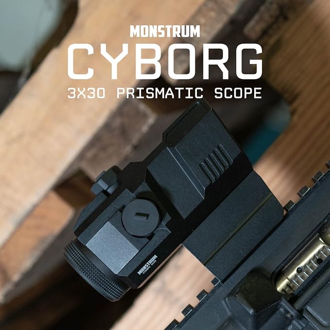 Monstrum Cyborg 3X Prism Scope | Circle Dot Reticle