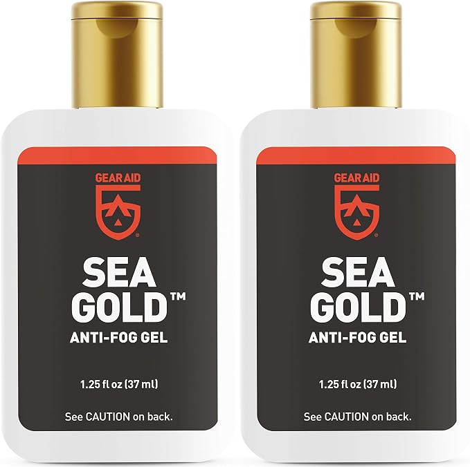 GEAR AID Sea Drops & Sea Gold Anti-fog for Dive Masks (2-pk)
