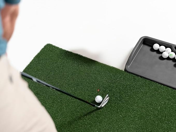 SkyTrak Molded Rubber Tray for Golf Balls - Commercial Quality Golf Ball Tray Designed for Simulators