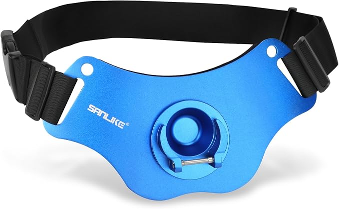 SANLIKE Fishing Belt Fight Belt Adjustable Aluminum Waist Fighting Belt Rod Holder Stand-up Fishing Belt
