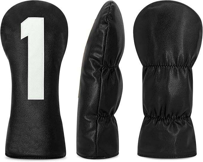 Premium Golf Head Covers - Golf Driver Head Covers, Protects Against Scratches and Damage, Specifically Designed for Fairway Woods.