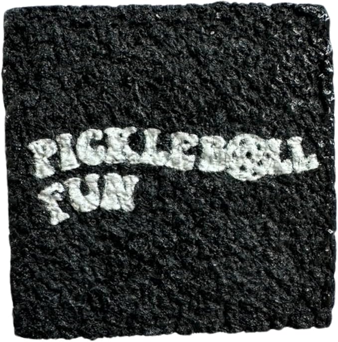 Pickleball Fun Paddle Eraser - Premium Quality, Durable Rubber - Removes Court Marks, Scuffs, and Dirt