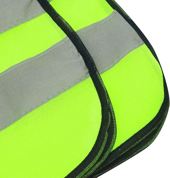 AIEOE Kids High Visibility Safety Vest Reflective Running Lightweight Traffic Walking Breathable Construction Vest